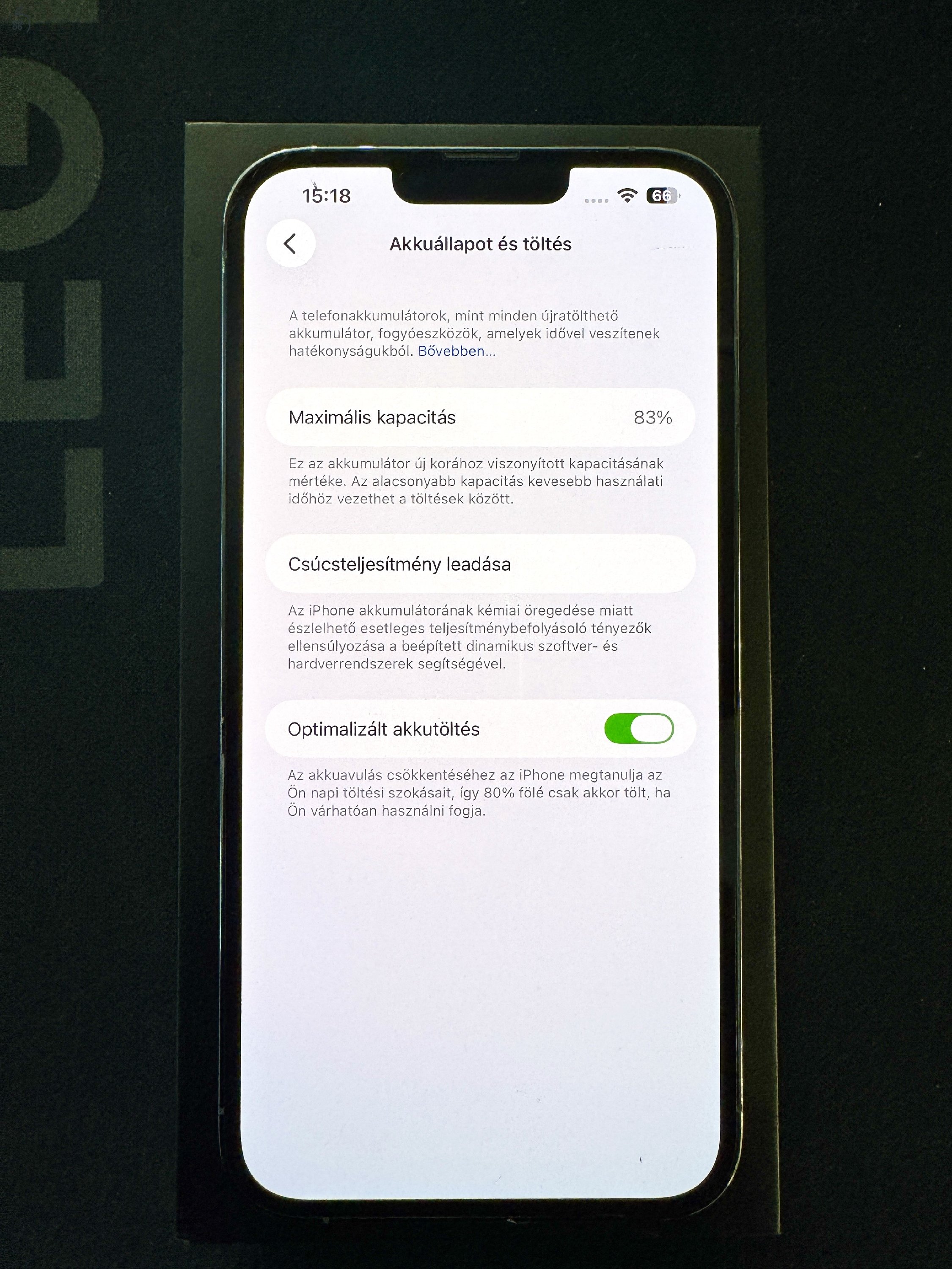 512GB-os(!!!)  iPhone 13 Pro Max egy 256-os árában! Sierra Blue, 30 nap garancia!