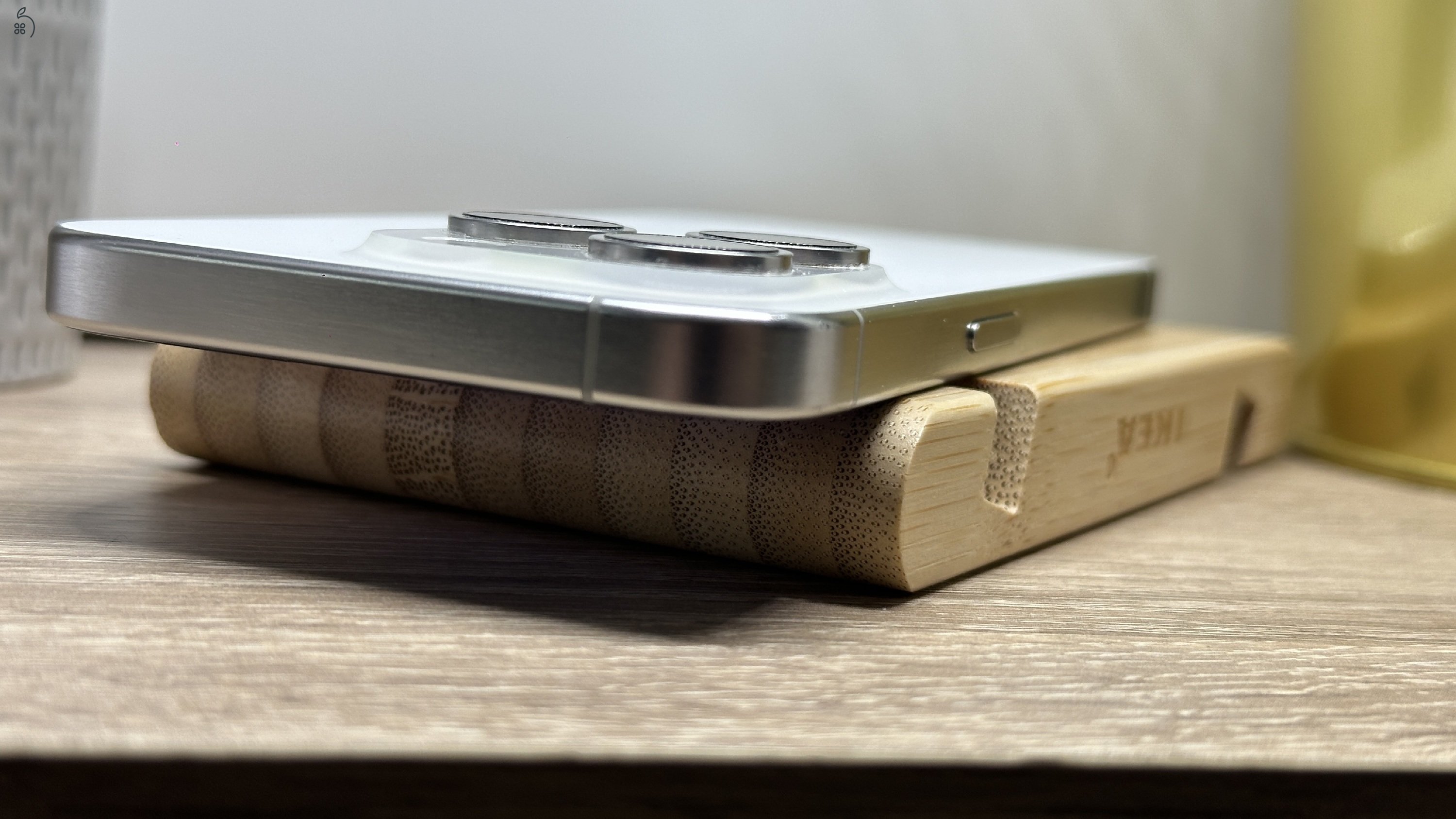  iPhone 15 Pro 256GB Fehér, Független - 1ÉV Garancia, Számla 