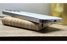  iPhone 15 Pro 256GB Fehér, Független - 1ÉV Garancia, Számla 