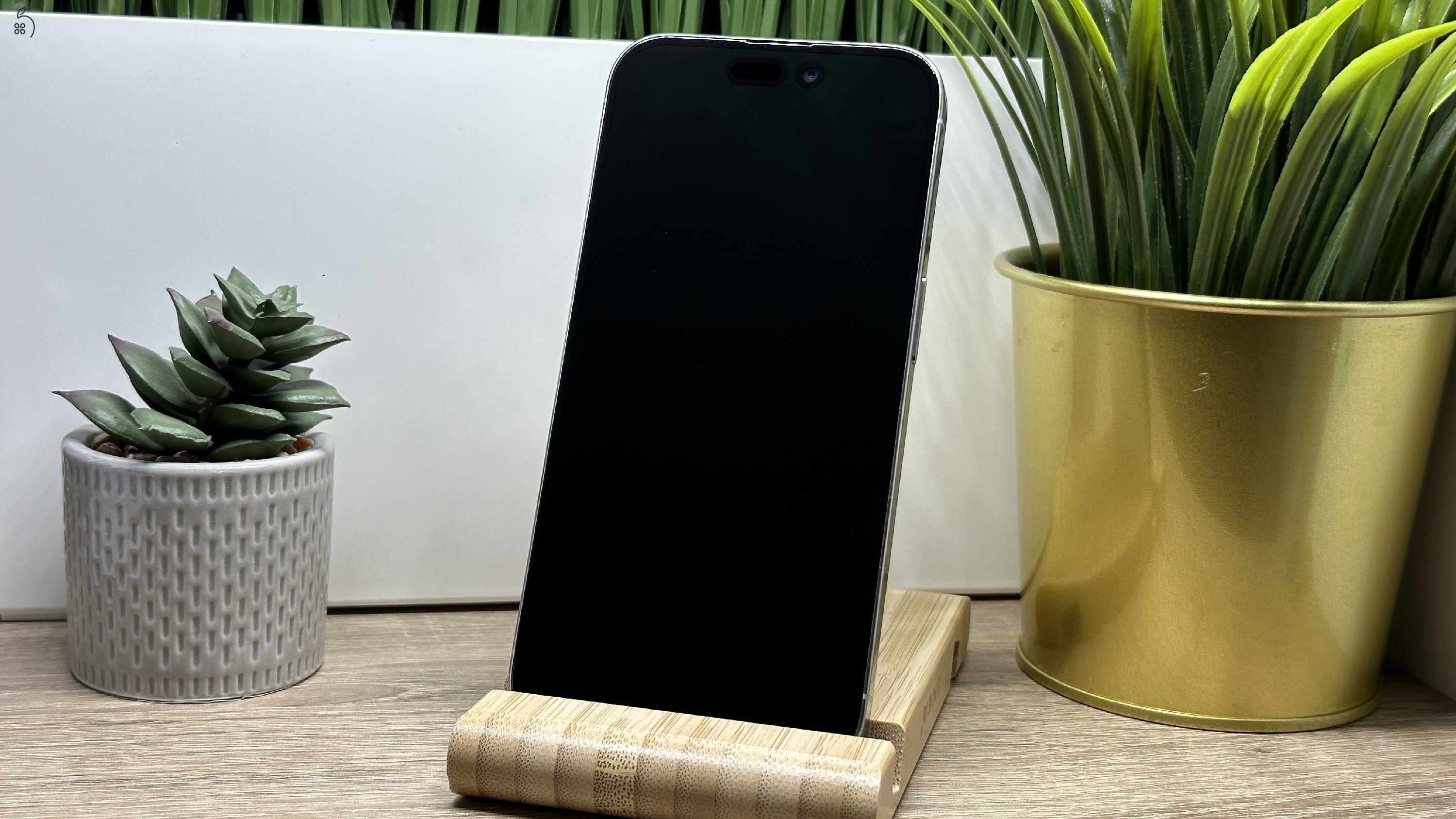  iPhone 15 Pro 256GB Fehér, Független - 1ÉV Garancia, Számla 