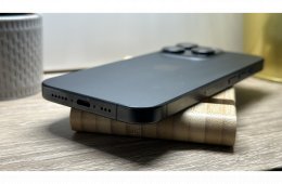  iPhone 15 Pro 256GB Fekete, Független - 1 ÉV Garancia, Számla 