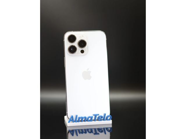 Apple iPhone 14 Pro Max 256 GB Silver 100% akku - 12 HÓ GARANCIA