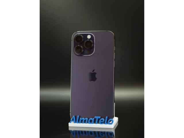 Apple iPhone 14 Pro Max 256 GB Deep Purple 100% akku - 12 HÓ GARANCIA