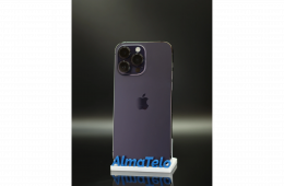 Apple iPhone 14 Pro Max 256 GB Deep Purple 100% akku - 12 HÓ GARANCIA