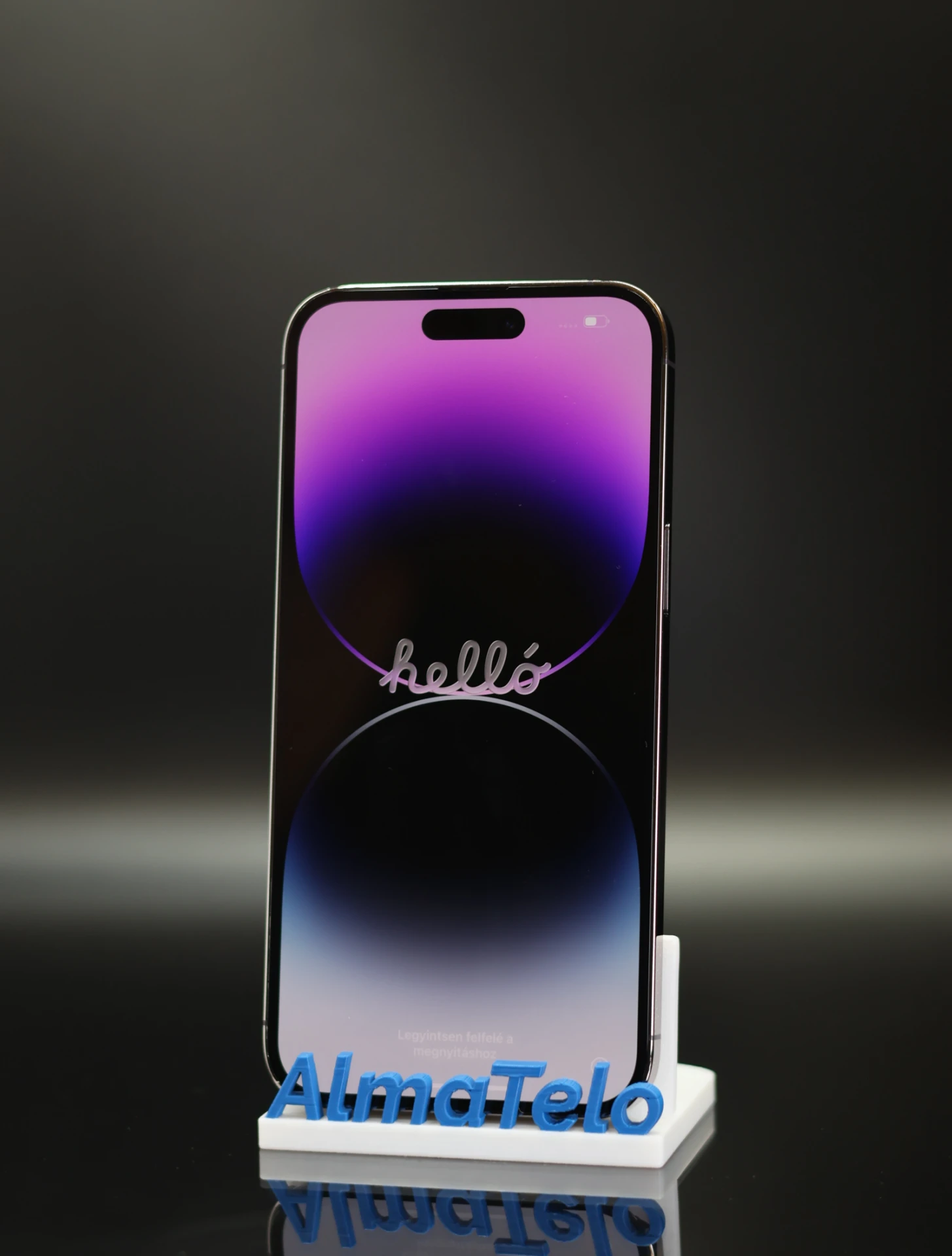 Apple iPhone 14 Pro Max 256 GB Deep Purple 100% akku - 12 HÓ GARANCIA