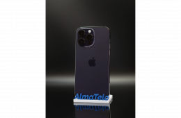 Apple iPhone 14 Pro Max 256 GB Deep Purple 100% akku - 12 HÓ GARANCIA