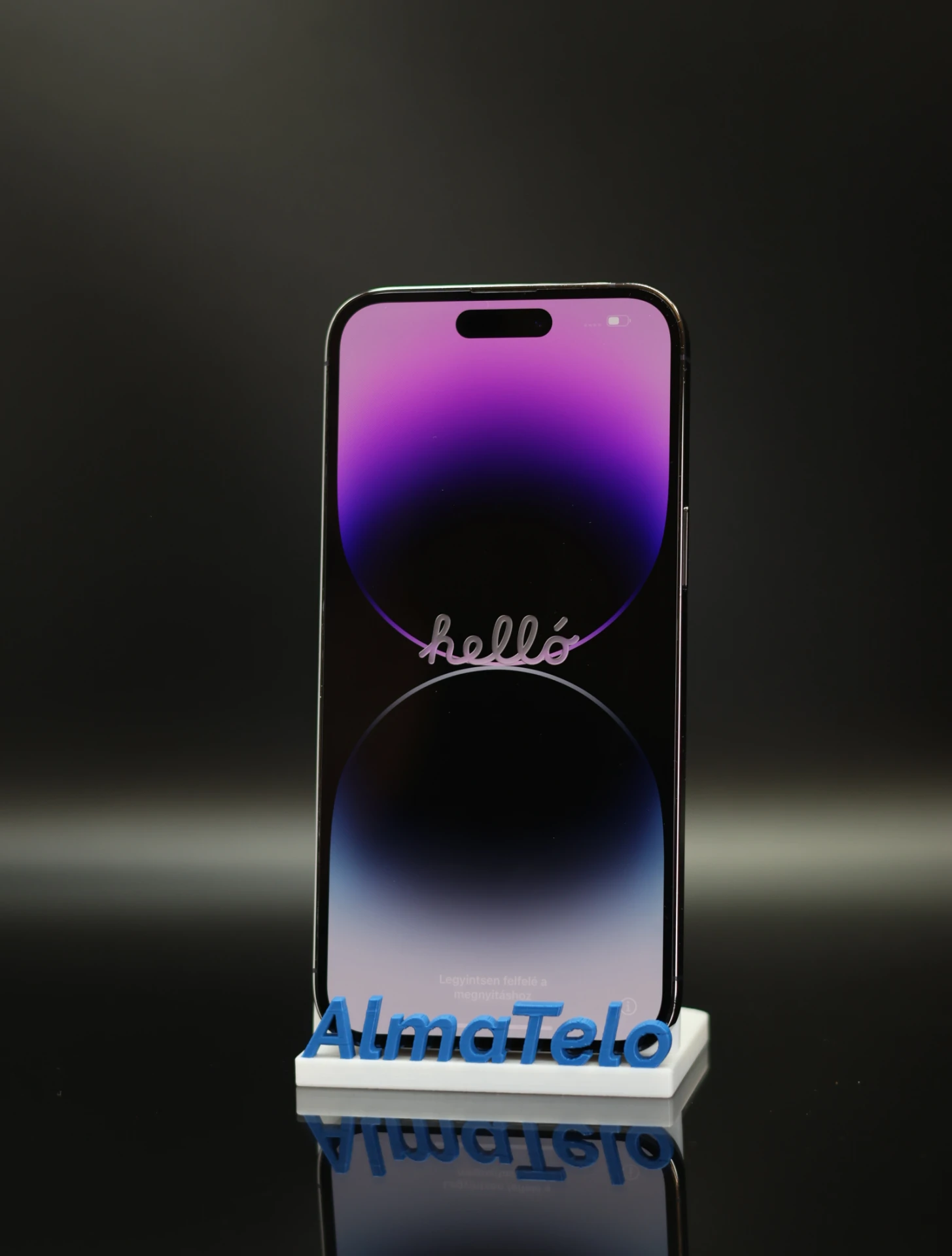 Apple iPhone 14 Pro Max 256 GB Deep Purple 100% akku - 12 HÓ GARANCIA