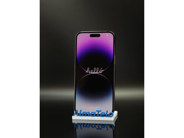 Apple iPhone 14 Pro Max 256 GB Deep Purple 100% akku - 12 HÓ GARANCIA