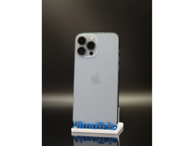 Apple iPhone 13 Pro Max 128 GB Sierra Blue 100% akku - 12 HÓ GARANCIA