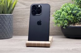 iPhone 14 Pro Space Black 256GB 2 ÉV Garanciával Számlával 90%