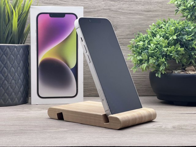 Hibátlan iPhone 14 Starlight 128GB 2 ÉV Garanciával Számlával 91% Akku