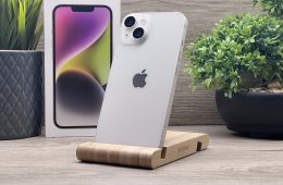 Hibátlan iPhone 14 Starlight 128GB 2 ÉV Garanciával Számlával 91% Akku