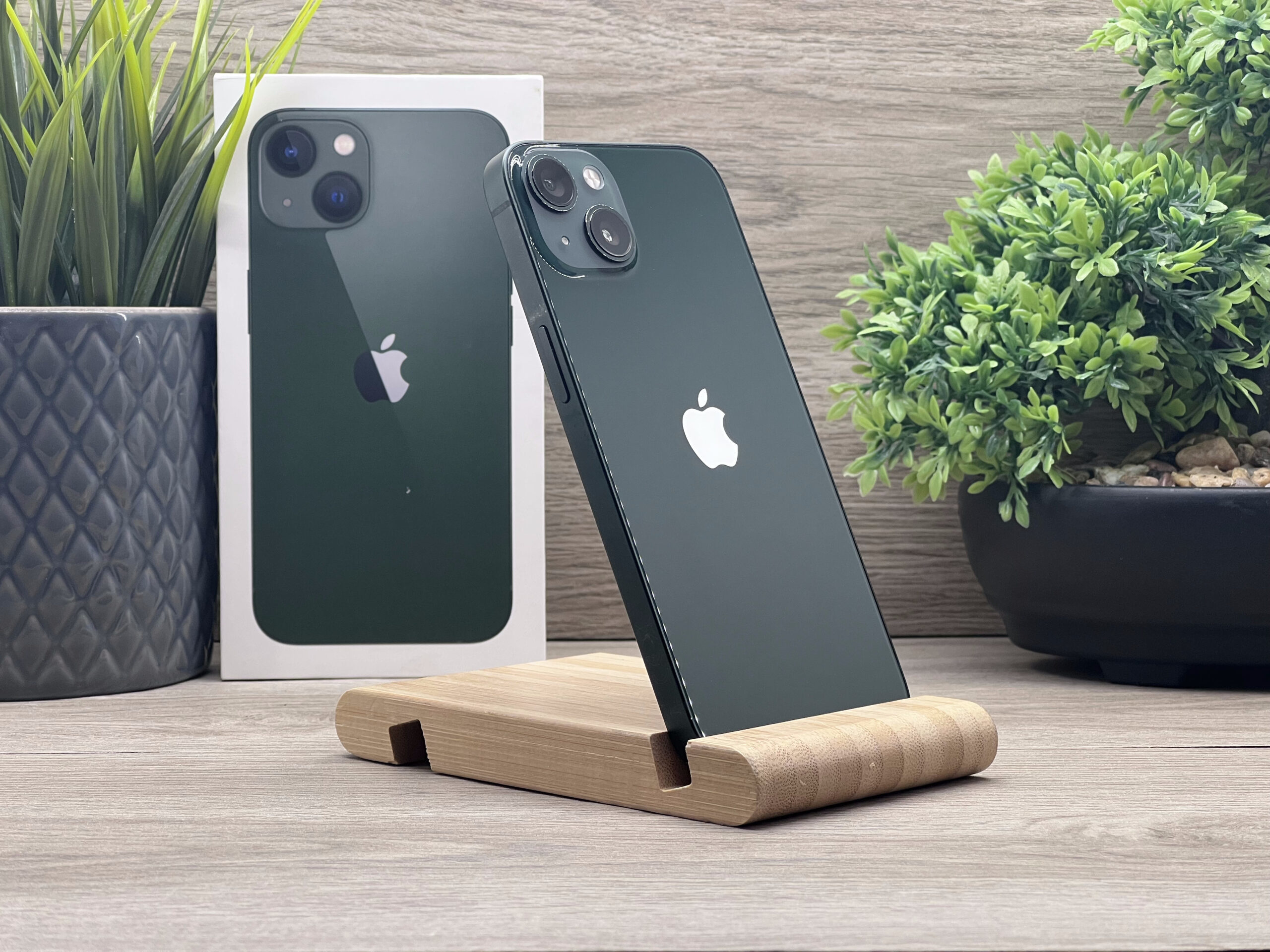 iPhone 13 Green 128GB 2 ÉV Garanciával Számlával 100% Akku