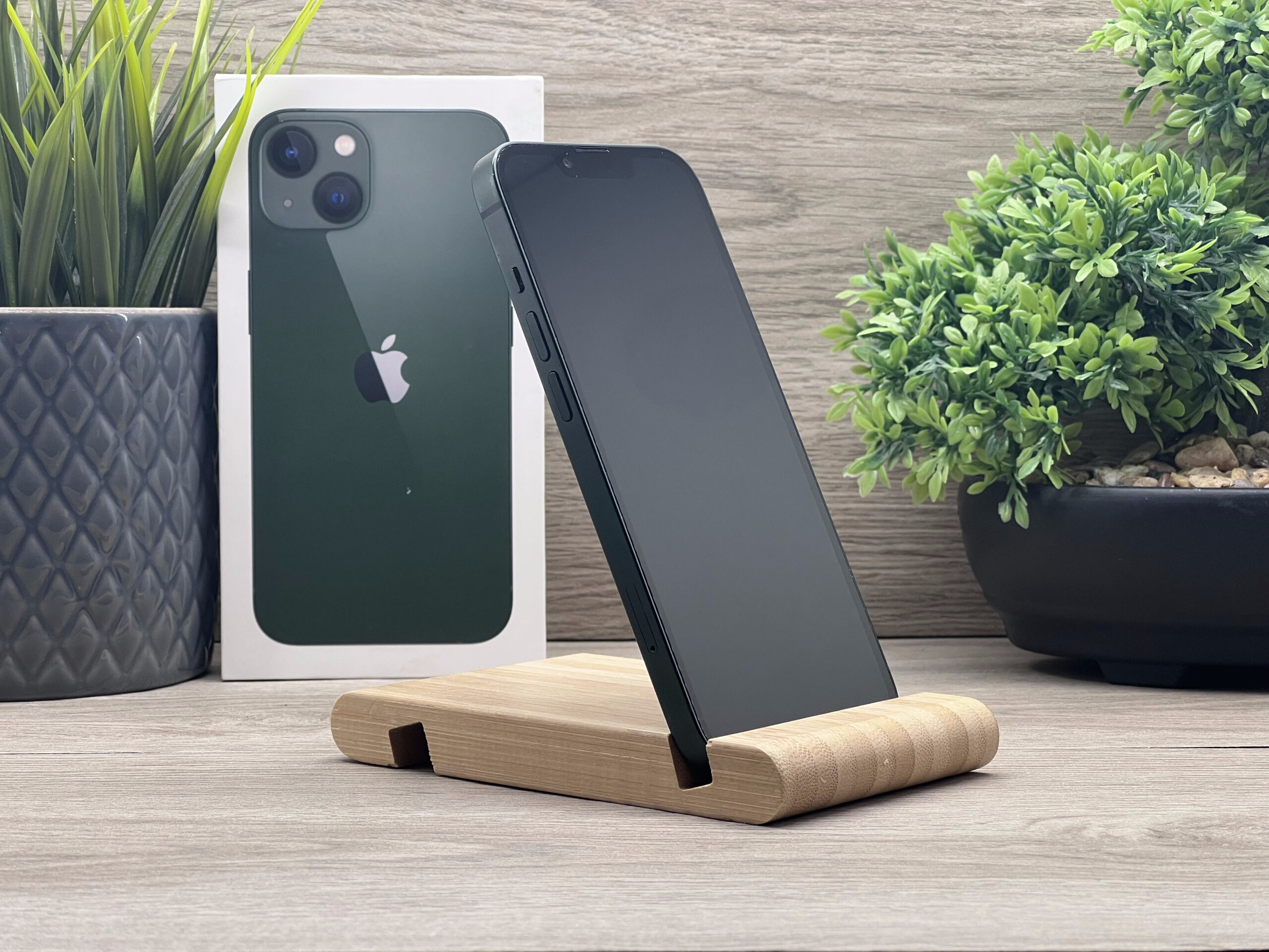 iPhone 13 Green 128GB 2 ÉV Garanciával Számlával 100% Akku