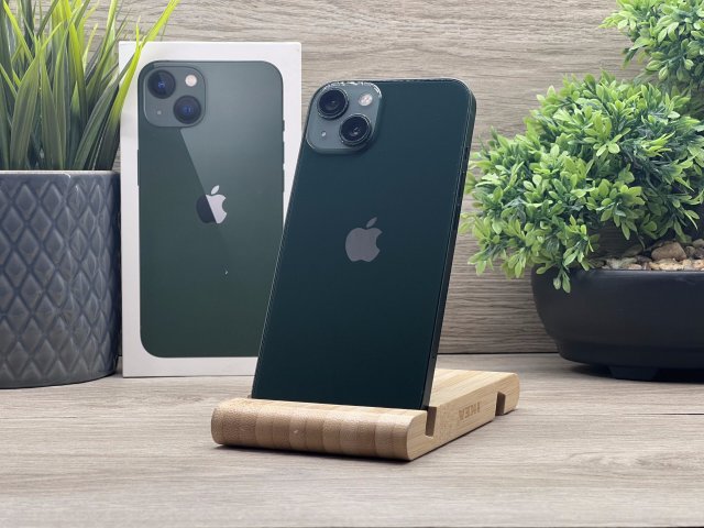 iPhone 13 Green 128GB 2 ÉV Garanciával Számlával 100% Akku