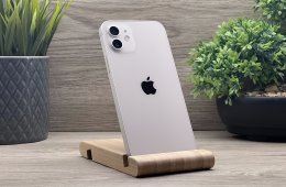 Hibátlan iPhone 12 White 64GB 2 ÉV Garanciával Számlával 100% Akku