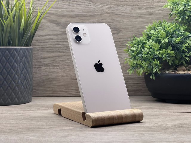 Hibátlan iPhone 12 White 64GB 2 ÉV Garanciával Számlával 100% Akku
