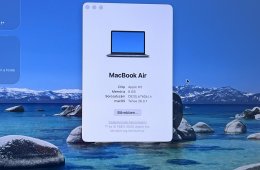 Hibátlan MacBook Air 2020 M1 13”256GB 2 ÉV Garanciával Számlával 92% Akku