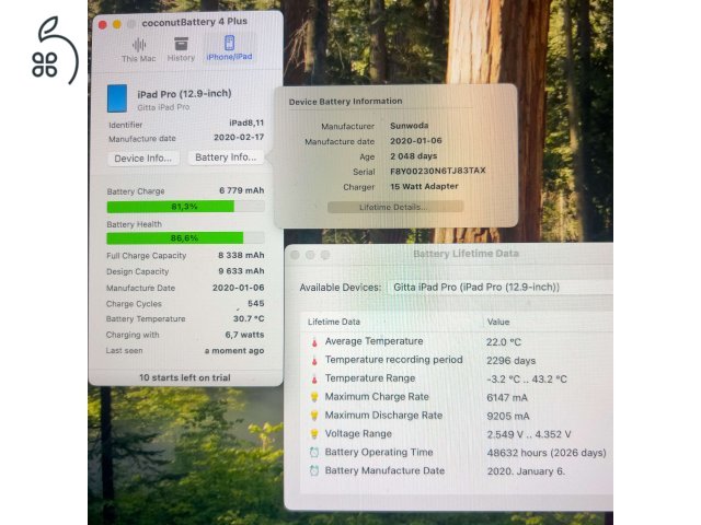 iPad Pro 12.9 (4. gen /2020) 256GB Wi-Fi Dobozos
