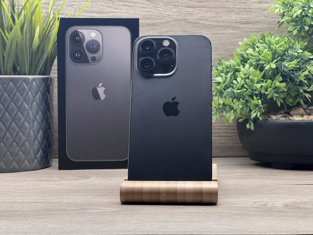 iPhone 13 Pro Graphite 128GB 2 ÉV Garanciával Számlával 100% Akku