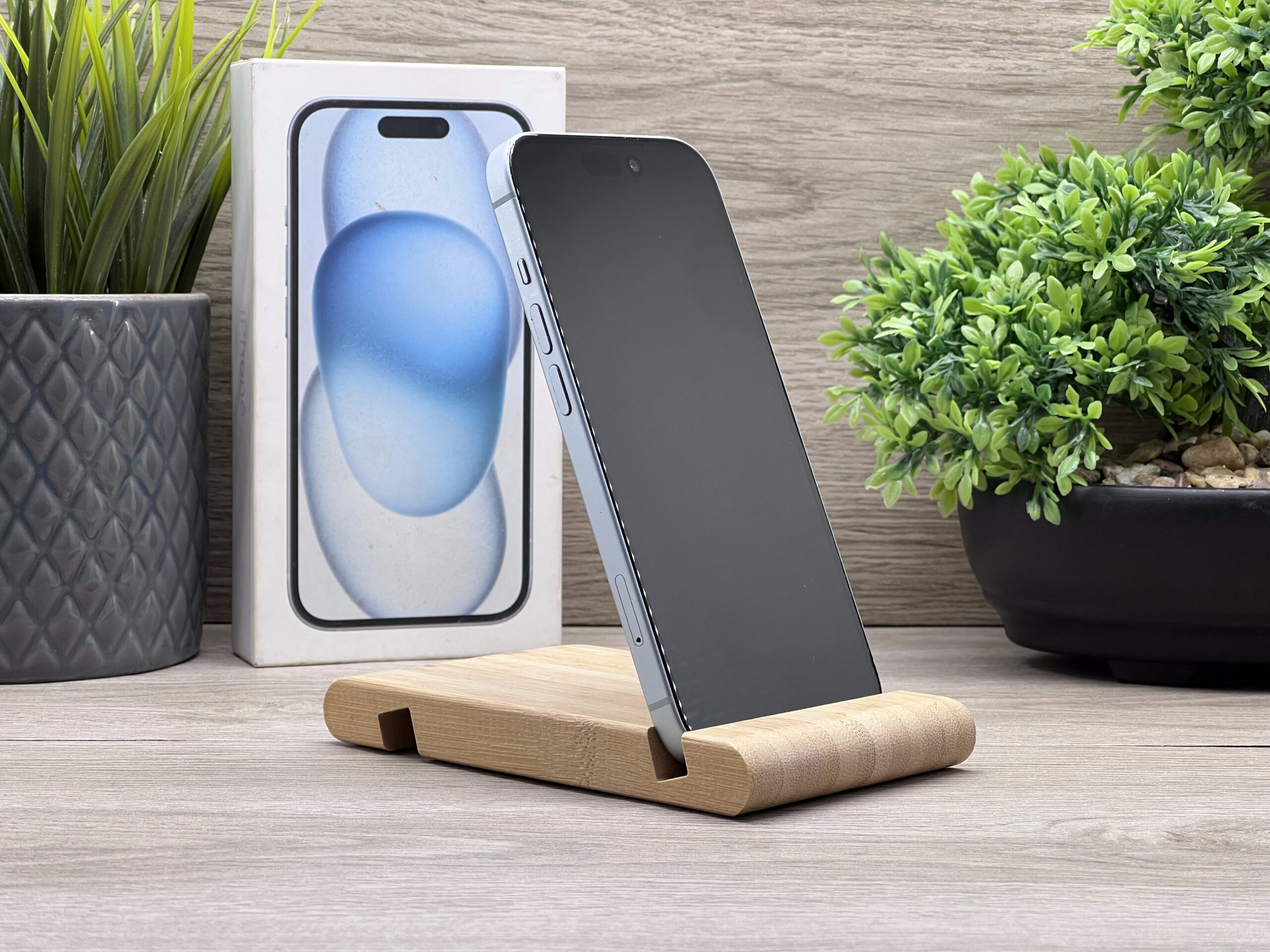 iPhone 15 Blue 128GB 2 ÉV Garanciával Számlával 90% Akku