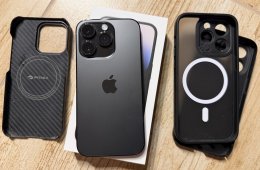 Space Black színű iPhone 14 Pro 128GB-os független