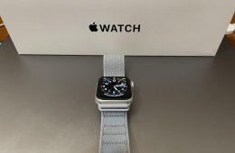 Apple Watch SE 2 (v3, 2024) 40mm Silver – 2 hetes, iSTYLE számlával, Garanciával!