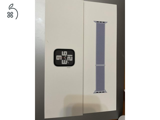 Apple Watch SE 2 (v3, 2024) 40mm Silver – 2 hetes, iSTYLE számlával, Garanciával!