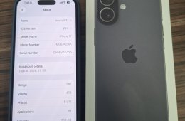 iPhone 17 black, 256GB, 9 ciklus, hibátlan