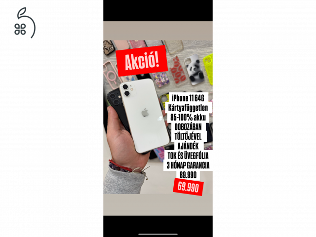 Több darab iPhone Garanciával