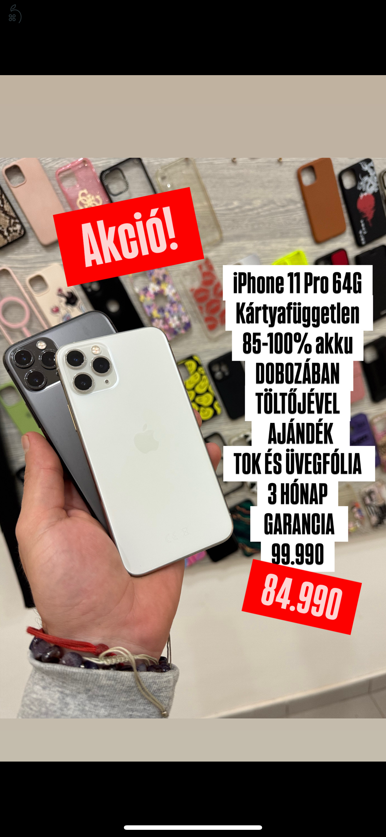 Több darab iPhone Garanciával