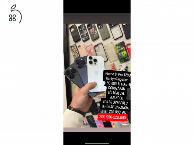 Több darab iPhone Garanciával