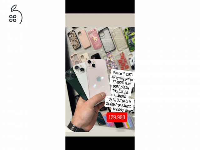 Több darab iPhone Garanciával