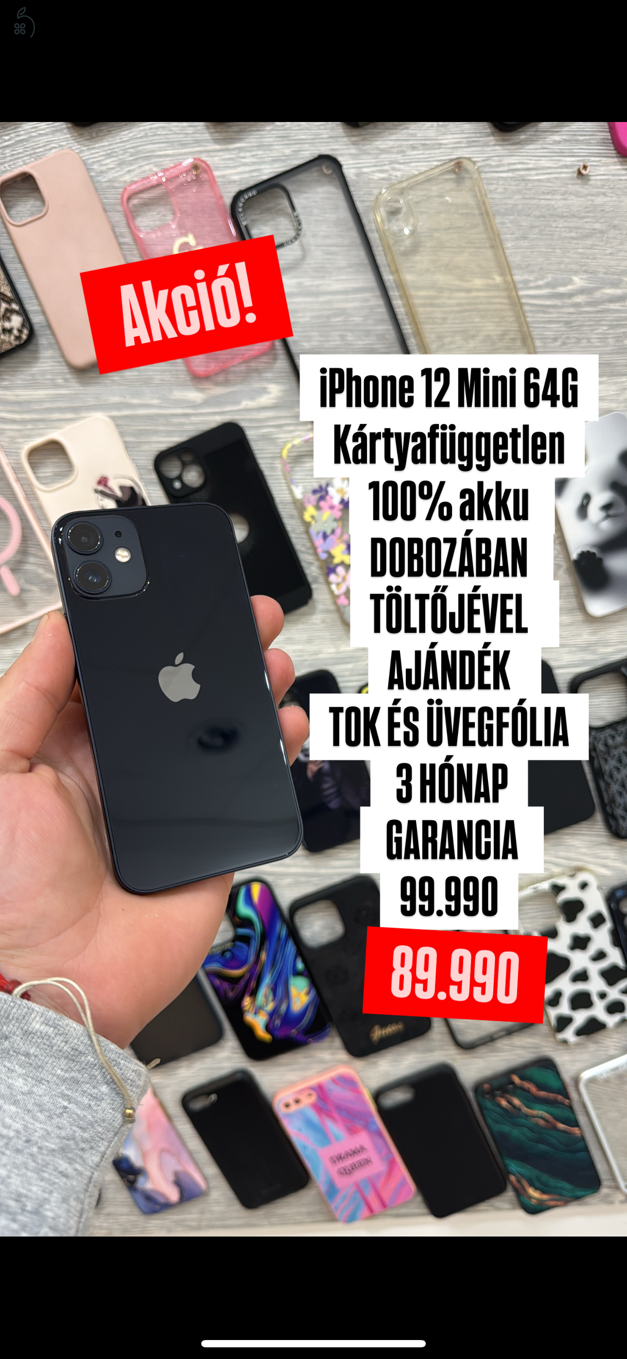 Több darab iPhone Garanciával