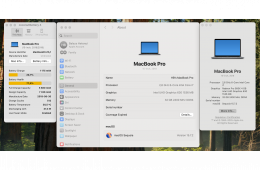 Macbook Pro 2018/i7/32GB/512GB/HU