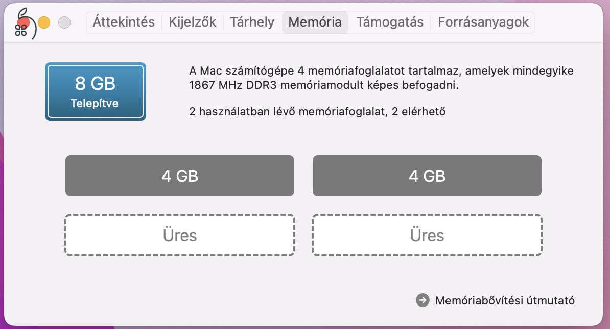 Jó állapotú Mac eladó (egérrel, billentyűzettel és dobozával együtt)