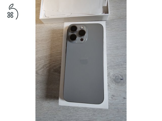 iPhone 15 Pro Max 256 GB – Natural Titanium – eladó