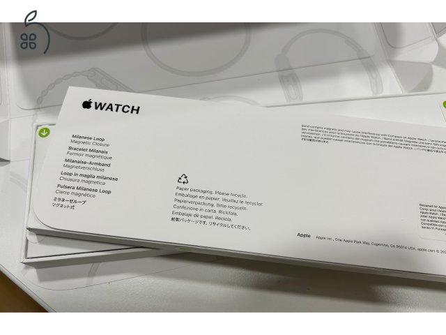 ÚJ! Apple Watch Series 11 Titanium 42mm Palaszürke Milanese 1év Gar + Beszámítás!