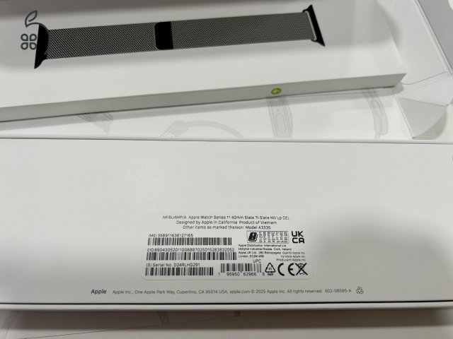 ÚJ! Apple Watch Series 11 Titanium 42mm Palaszürke Milanese 1év Gar + Beszámítás!