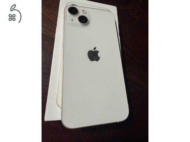 Iphone 13, 128gb fehér, 100% új akku, hibátlan állapot