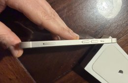 Iphone 13, 128gb fehér, 100% új akku, hibátlan állapot