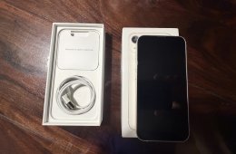 Iphone 13, 128gb fehér, 100% új akku, hibátlan állapot