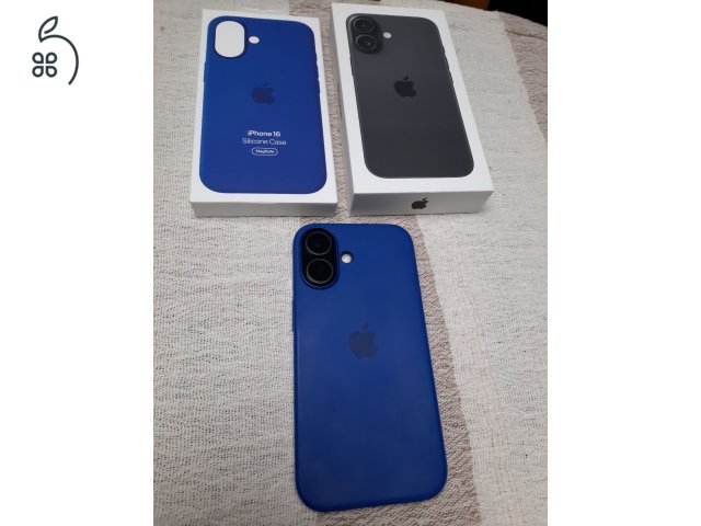 iPhone 16 256 black, gyártói jótállás 2026.04.9-ig