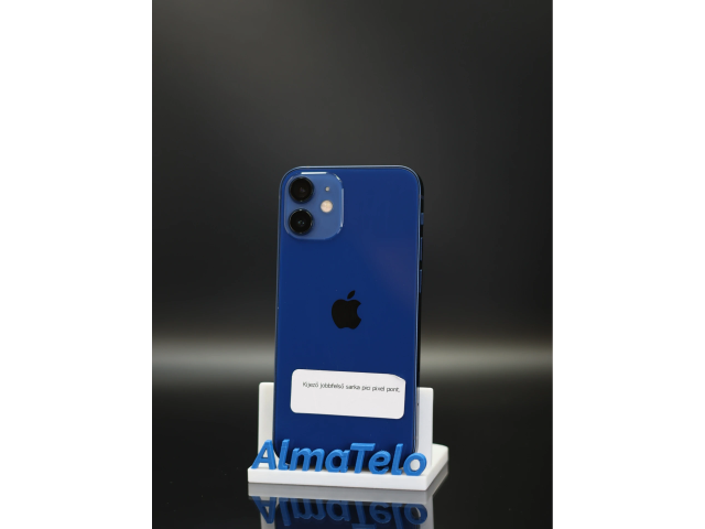 Apple iPhone 12 Mini 128 GB Blue 100% akku - 12 HÓ GARANCIA