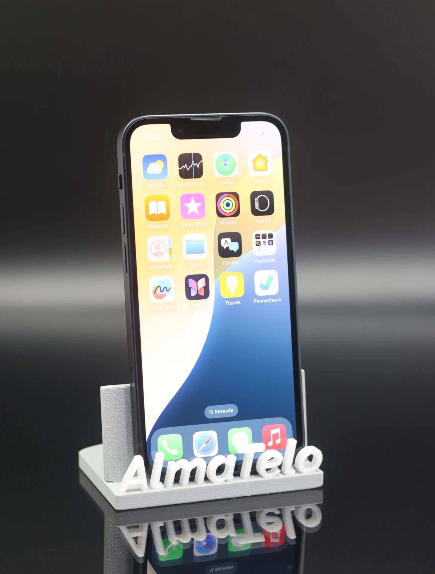 Apple iPhone 13 Mini 256 GB Midnight 100% akku - 12 HÓ GARANCIA