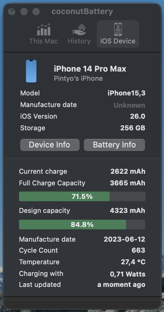iPhone 14 Pro Max / 256GB / Független / Space Gray