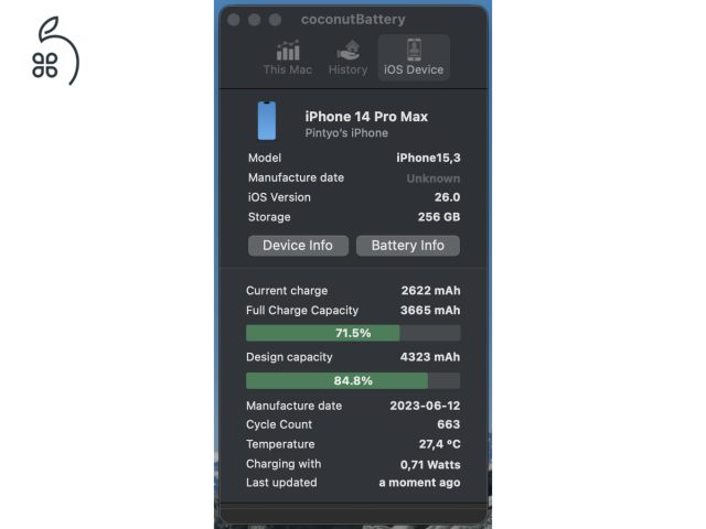 iPhone 14 Pro Max / 256GB / Független / Space Gray