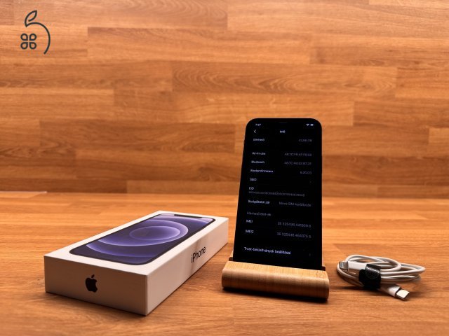 Apple iPhone 12 – fekete, 64 GB