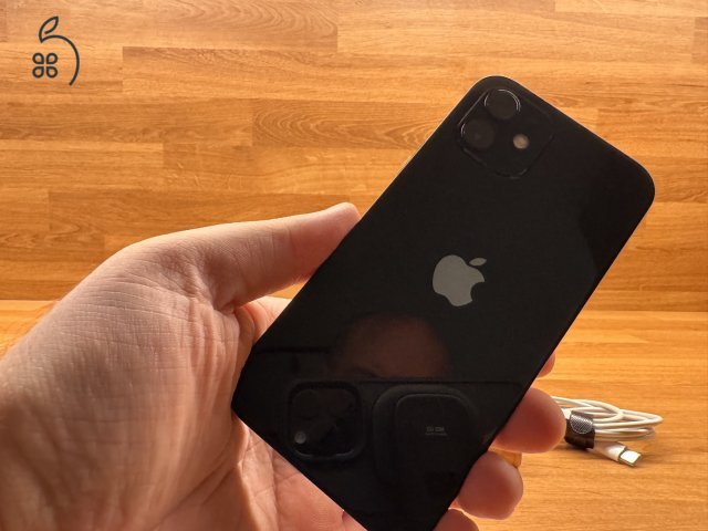 Apple iPhone 12 – fekete, 64 GB