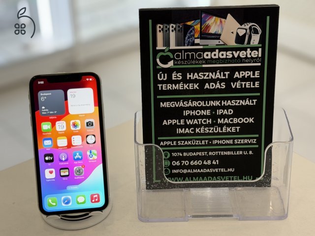 iPhone 11 128GB Független Használt/1-3 hónap gar./Akku 100%/p4651